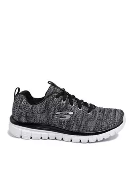 Кроссовки Twisted Fortune 12614/BKW Skechers, серо-черный