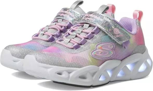 Кроссовки Twisty Brights 2.0 302339L SKECHERS KIDS, цвет Silver/Multi