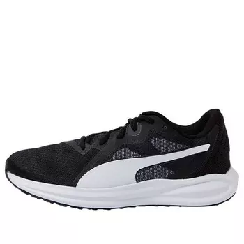 Кроссовки twitch runner 'black asphalt' Puma, черный