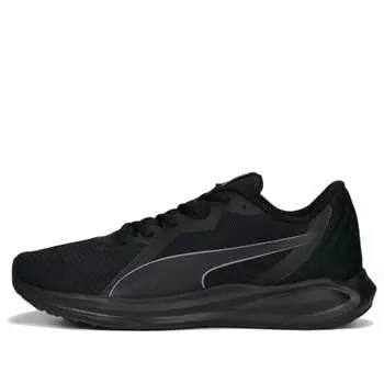 Кроссовки twitch runner fresh 'black cool dark grey' Puma, черный
