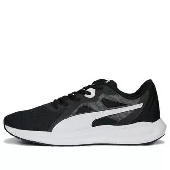 Кроссовки twitch runner fresh 'black' Puma, черный