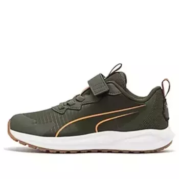 Кроссовки twitch runner 'olive' Puma, зеленый