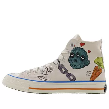 Кроссовки tyler, the creator x foot locker x chuck 70 'artist series' Converse, белый