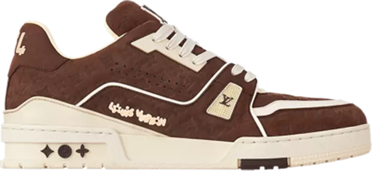 Кроссовки Tyler, the Creator x Louis Vuitton Trainer 'Mocha', коричневый