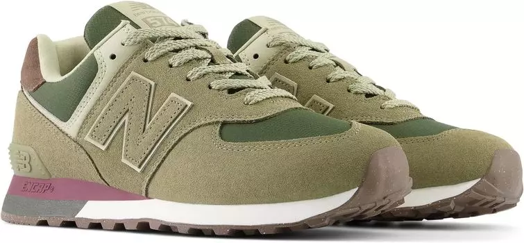 Кроссовки U574v1 New Balance, цвет Olive/Bone
