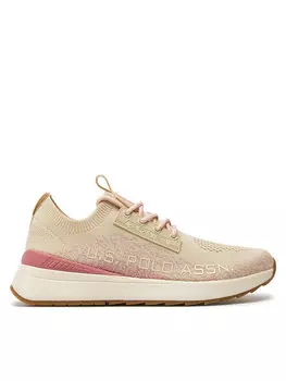 Кроссовки U.S. Polo Assn., бежевый
