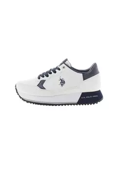 Кроссовки U.S. POLO ASSN. Cleef004, белый