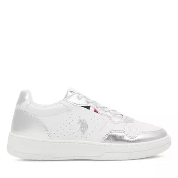 Кроссовки U.S. Polo Assn. DENNY004A Blanco, серебристый/белый