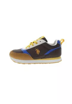 Кроссовки U.S. POLO ASSN. NOBIK013K/5NH4, цвет Brown/Dark brown