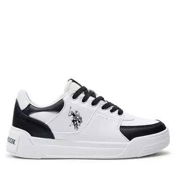 Кроссовки U.S. Polo Assn. Nole001 NOLE001W/4YN1 Whi/Blk01, белый