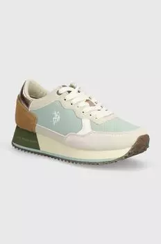 Кроссовки U.S. Polo Assn., зеленый