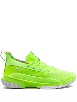 Кроссовки UA Curry 7 Under Armour, зеленый