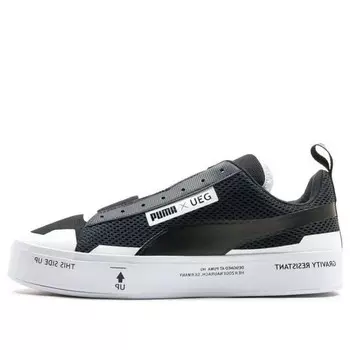 Кроссовки ueg x court play slip-on 'gravity resistance - black' Puma, черный