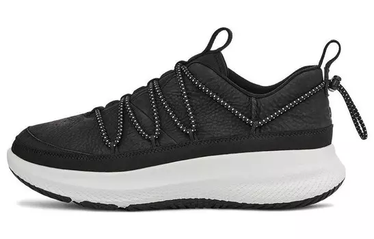 Кроссовки UGG Lifestyle Shoes Men Low-top Black/White, черный/белый