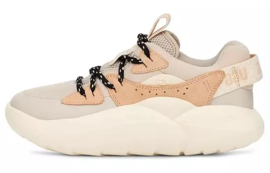 Кроссовки UGG Lifestyle Shoes Women's Low-top Terracotta Brownish-white, белый