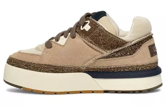 Кроссовки UGG Skateboarding Shoes Women's Low-top Light Brown, коричневый