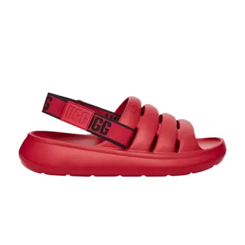 Кроссовки UGG Sport Yeah Slide Samba Red, красный