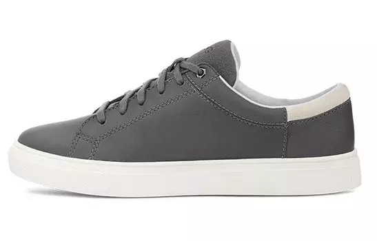 Кроссовки UGG Stylish Skateboarding Shoes Men Low-top Metallic Gray, серый