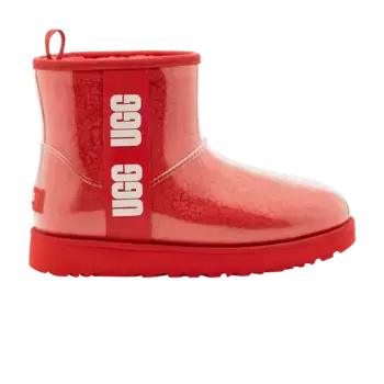 Кроссовки UGG Wmns Classic Clear Mini Lava Flow, красный