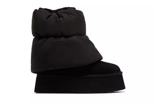 Кроссовки UGG Wmns Classic Mini Dipper Puffer Black, черный