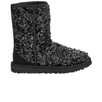 Кроссовки UGG Wmns Classic Short Chunky, черный