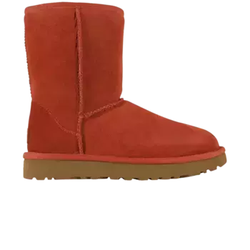 Кроссовки UGG Wmns Classic Short II Terracotta, красный