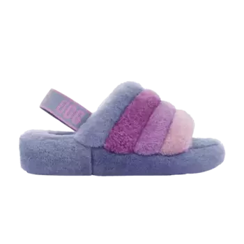 Кроссовки UGG Wmns Fluff Yeah Slide Cornflower Gradient, синий