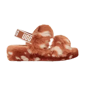 Кроссовки UGG Wmns Oh Yeah Slide Natural Spots, медный