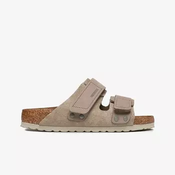 Кроссовки Uji Suede Leather 'Taupe' BIRKENSTOCK, серый