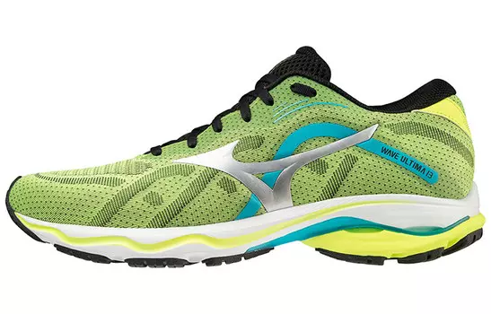 Кроссовки Ultima 13 мужские низкие неоново-зеленые Mizuno