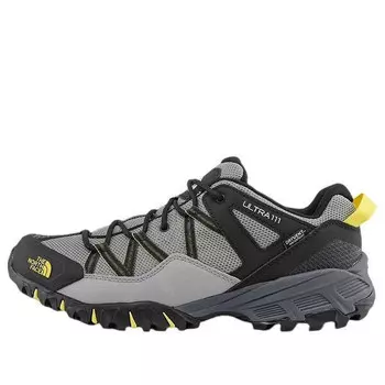 Кроссовки ultra 111 waterproof trail hiking shoes 'grey' The North Face, серый