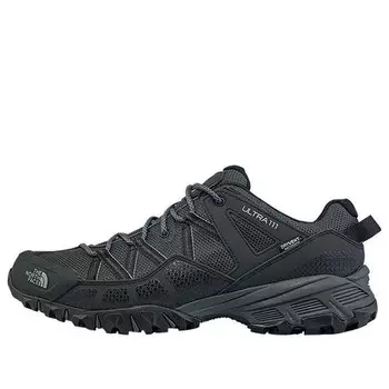 Кроссовки ultra 111 waterproof trail hiking shoes 'black' The North Face, черный