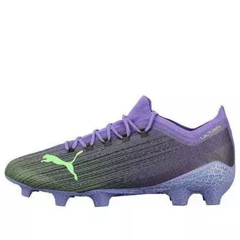 Кроссовки ultra 1.1 fear fg/ag outdoor boot football 'purple green' Puma, фиолетовый