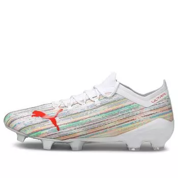 Кроссовки ultra 1.2 fg ag 'white red blast' Puma, белый