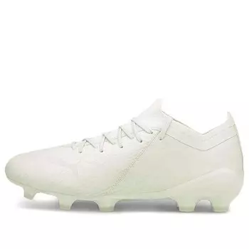 Кроссовки ultra 1.2 lazertouch fg ag 'triple white' Puma, белый