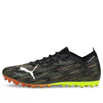 Кроссовки ultra 1.2 mg 'black yellow' Puma, черный