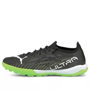 Кроссовки ultra 1.3 pro cage 'black green white' Puma, черный