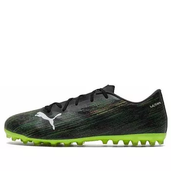 Кроссовки ultra 2.2 mg 'black white green' Puma, черный