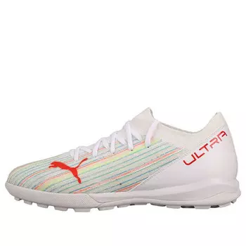 Кроссовки ultra 3.2 tt soccer cleats white/orange Puma, белый