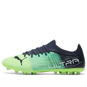 Кроссовки ultra 3.3 mg soccer shoes green Puma, зеленый