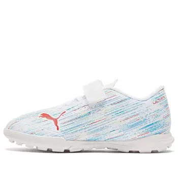 Кроссовки ultra 4.2tt soccer shoes k blue/white Puma, белый