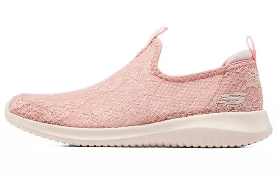 Кроссовки Ultra Flex 1.0 Lifestyle женские с низким верхом розово-красного цвета Skechers