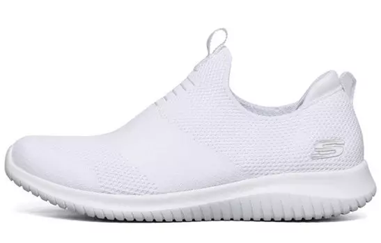 Кроссовки Ultra Flex 1.0 Lifestyle женские с низким верхом белого цвета Skechers