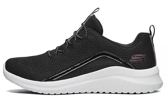Кроссовки Ultra Flex 2.0 Lifestyle женские с низким верхом черного/розового золота Skechers