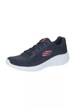 Кроссовки Ultra Flex 3.0 - Best Time, амортизирующие, можно стирать в машине, женские SKECHERS, цвет Navy Knit Pink Tri