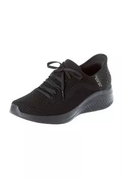 Кроссовки Ultra Flex 3.0 Brilliant Path, Memory Foam, женские SKECHERS, цвет Bbk Black Knit