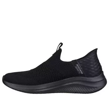 Кроссовки ultra flex 3.0 'cozy streak - pure black' Skechers, черный