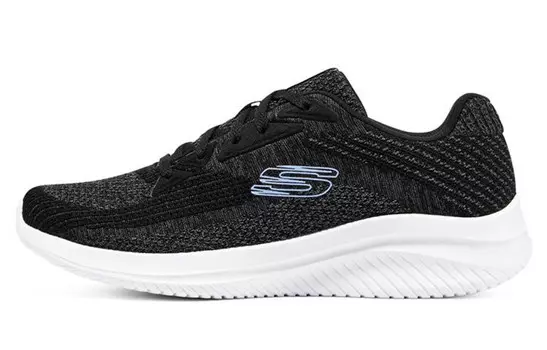 Кроссовки Ultra Flex 3.0 Lifestyle женские с низким верхом черного цвета Skechers