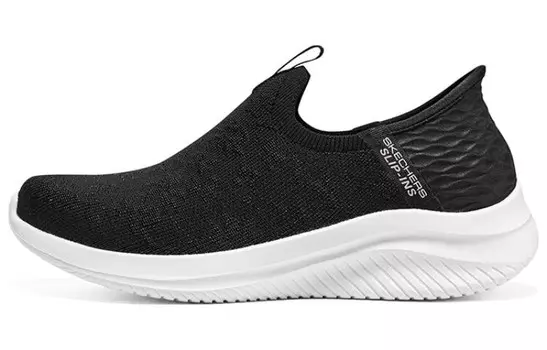 Кроссовки Ultra Flex 3.0 Lifestyle женские с низким верхом черного цвета Skechers