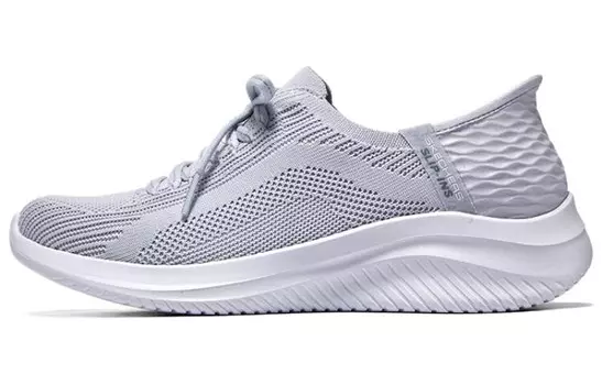 Кроссовки Ultra Flex 3.0 Lifestyle женские с низким верхом серого цвета Skechers